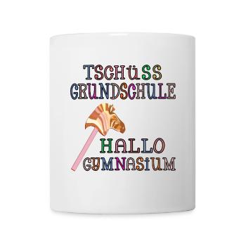 SCHULWECHSEL GYMNASIUM HOBBY HORSING - Tasse - Weiß - Vorne