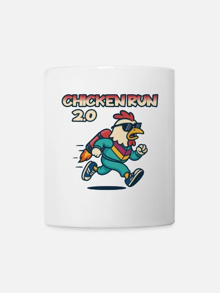 Pack Aventure Chicken Run 2.0 - Mug blanc - blanc