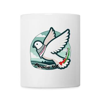 Peace for Palestine - Mug - white - Front
