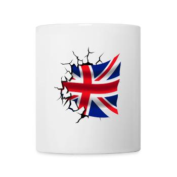 Bandera de Reino Unido - United Kingdom - Flag - Mug - white - Front