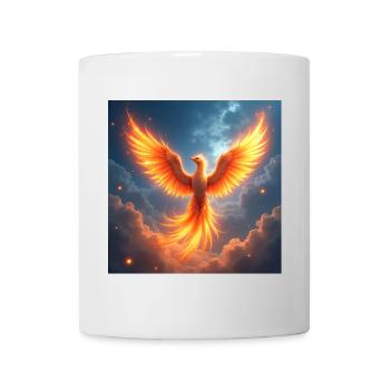 Animal Totem Phœnix - Mug blanc - blanc - Devant