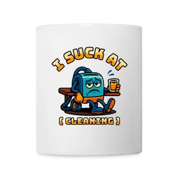 Je soupire en - Mug blanc - blanc - Devant