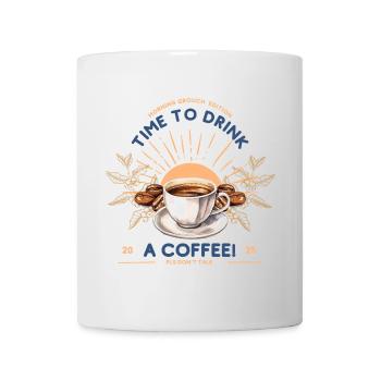 Time to Drink Coffee – Do Not Disturb - Tasse - Weiß - Vorne