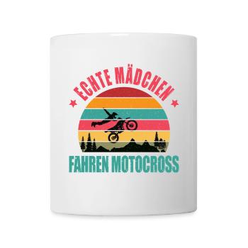 Biker Motorradfahrer Motorrad Geschenke Geburtstag - Tasse - Weiß - Vorne
