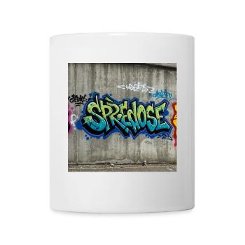 Graffiti Expression T-Shirt - Mug blanc - blanc - Devant