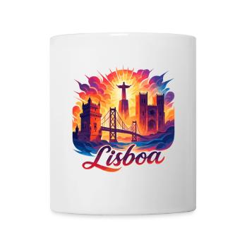Lisbon Lisboa Capital Portugal Gift - Mug - white - Front