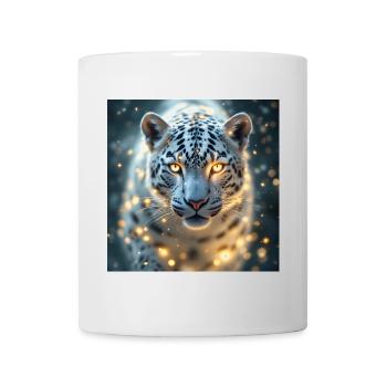 Power Animal White Leopard - Mug - white - Front