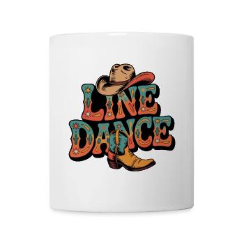 Line Dance mein Hobby - meine Passion - mein Ding - Tasse - Weiß - Vorne