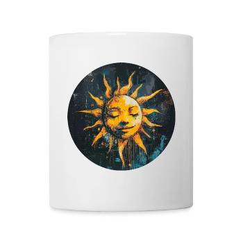 Soleil - Mug blanc - blanc - Devant