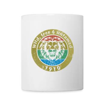 Wild, free & untamed since 07/1970 - Mug - white - Front