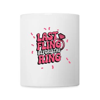 Last fling before the Ring! Customizable - Mug - white - Front