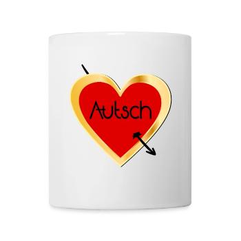 LIEBESKUMMER LIEBESPFEIL HERZ - Tasse - Weiß - Vorne