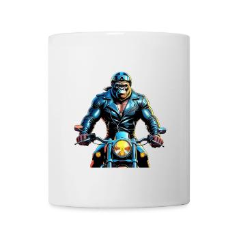 Urban Gorilla Rider Illustration - Mug - white - Front