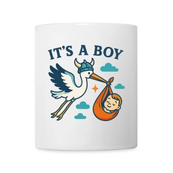 Arrivée du Viking Boy - Mug blanc - blanc - Devant