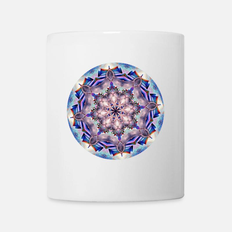 mandala de sagesse - Mug blanc - blanc