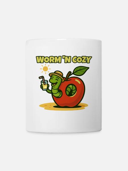 Worm 'N Cozy Sunshine Fruit Lounge - Tasse - Weiß