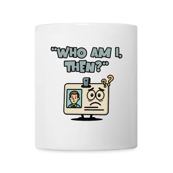 Qui suis-je alors ? - Mug blanc - blanc - Devant