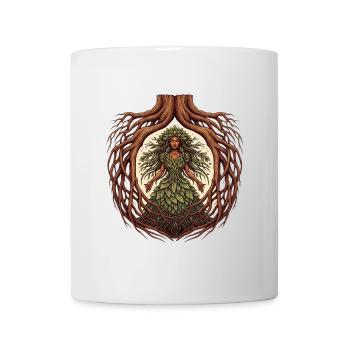 Tree Goddess | Guardian of nature and life energy - Mug - white - Front