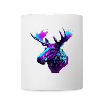 Neon Moose: Mystical Colour Rush - Mug - white - Front