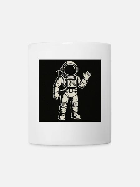 Space Buddy - Tasse - Weiß