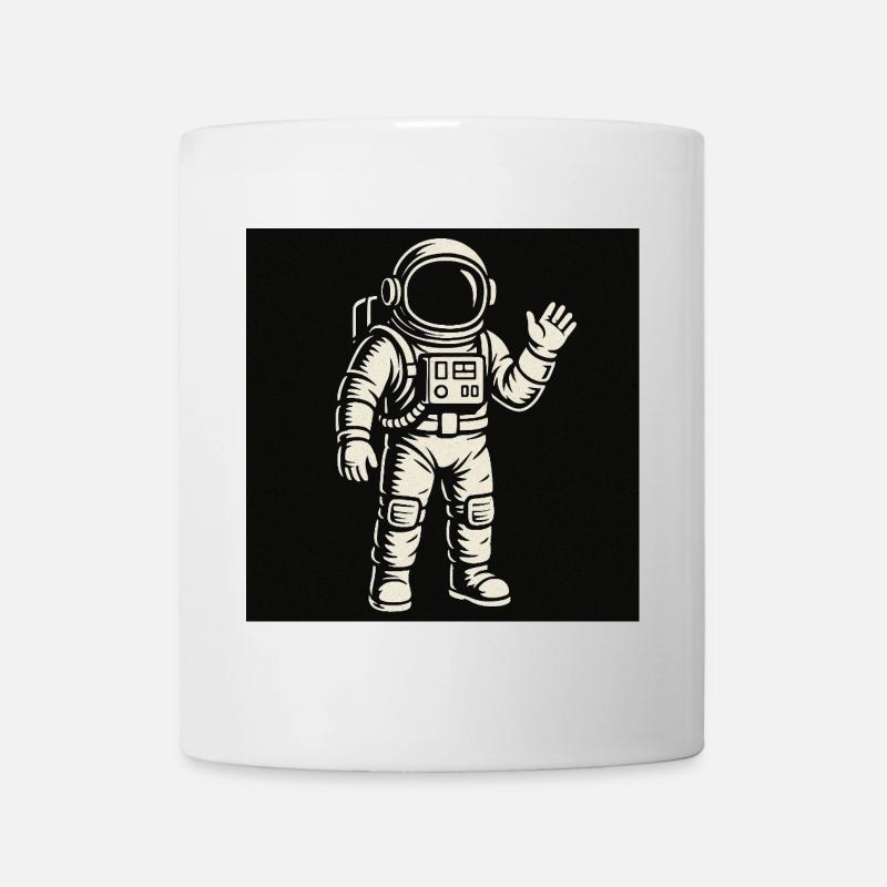 Space Buddy - Tasse - Weiß
