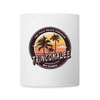 Trincomalee Sri Lanka Vintage Design - Mug blanc - blanc - Devant