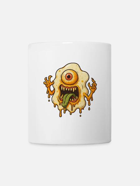 One-eyed slime monster - Mug - white