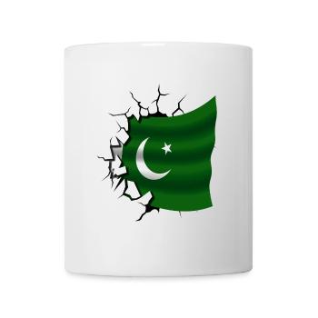 Flag of Pakistan - Pakistan - Flag Broken - Mug - white - Front