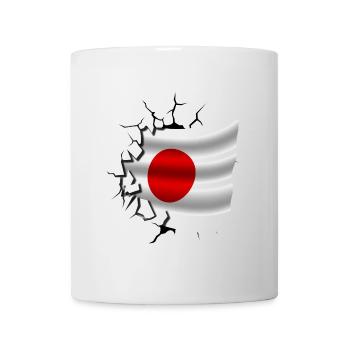 Flag of Japan - Japan - Flag Broken Design - Mug - white - Front
