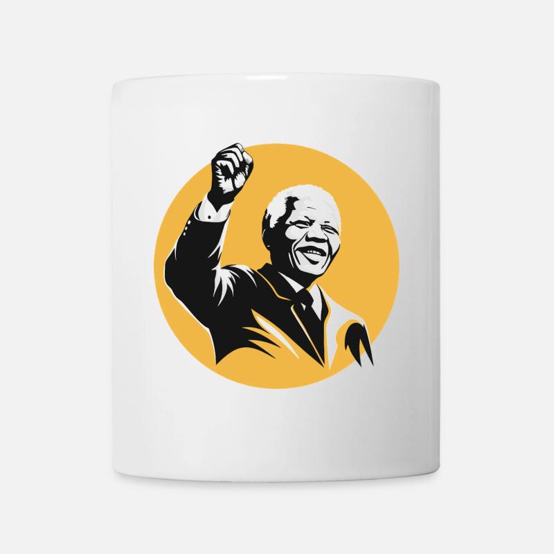 Nelson Mandela | Inspirativ - Tasse - Weiß