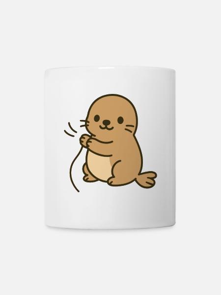 Eingekuschelt & Meer - Tasse - Weiß