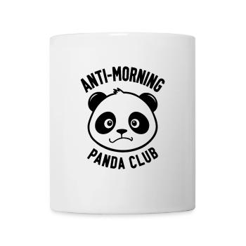 Club anti-panda matinal - Mug blanc - blanc - Devant
