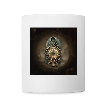 The mysterious steampunk movement. - Mug - white - Front