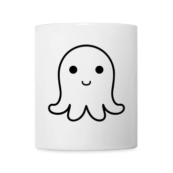 Pieuvre - Mug blanc - blanc - Devant