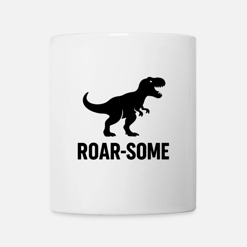 ROAR-SOME – Dino Power im Alltag - Tasse - Weiß