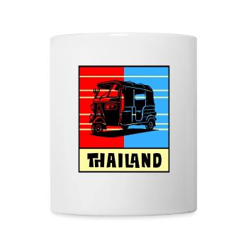 Thailand Tuk Tuk Design - Mug - white - Front