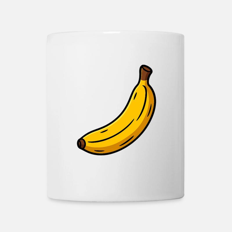 Banane Classique - Mug blanc - blanc