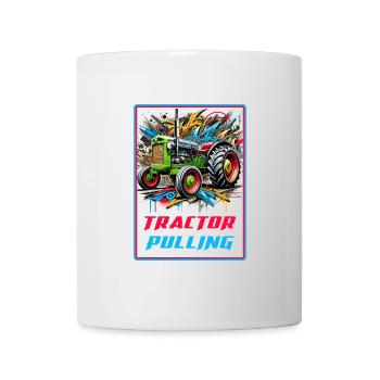 Tractor Pulling Power - Tasse - Weiß - Vorne