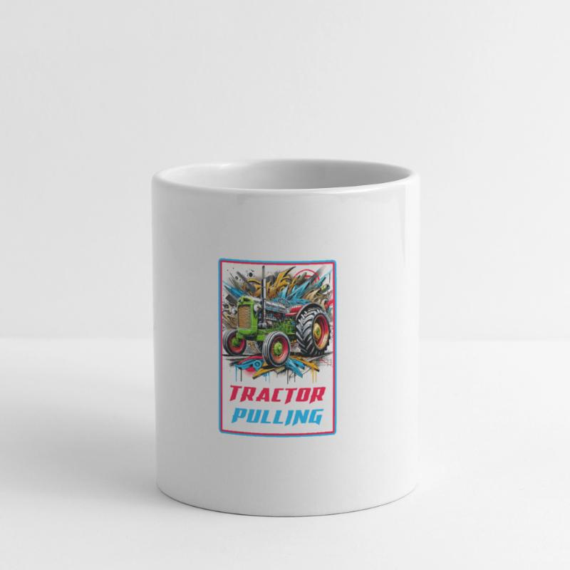Tractor Pulling Power Tasse