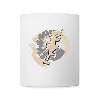 Klettern und Boldern - Tasse - Weiß - Vorne