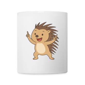 Héros dansant à pointes - Mug blanc - blanc - Devant