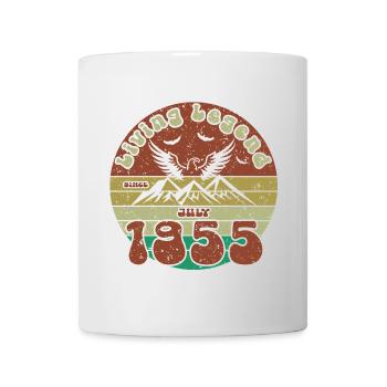 70th Birthday Living Legend since VIN 07/1955 - Mug - white - Front
