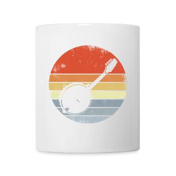 Vintage Banjo Sketch - Mug - white - Front