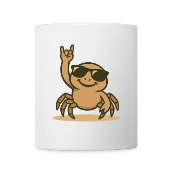 Crabby Rock Vibes - Tasse - Weiß - Vorne