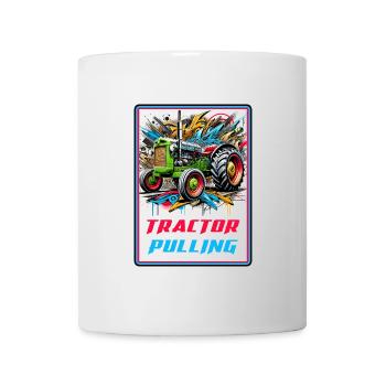 Tractor Pulling Power - Tasse - Weiß - Vorne