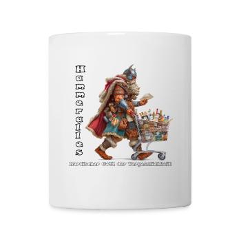 Nordische Gottheit der Gedächtnisschwäche - Tasse - Weiß - Vorne