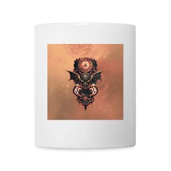 Mystische Zeitreise mit Flügeln - Tasse - Weiß - Vorne
