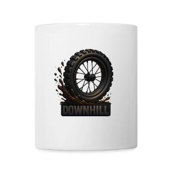 Pneu de VTT de descente - Mug blanc - blanc - Devant