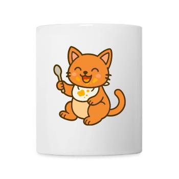 Chaton mignon – Baby Cat Fun - Mug blanc - blanc - Devant