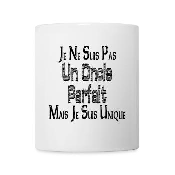 Pas un Oncle Parfait Mais je suis Unique - Mug blanc - blanc - Devant